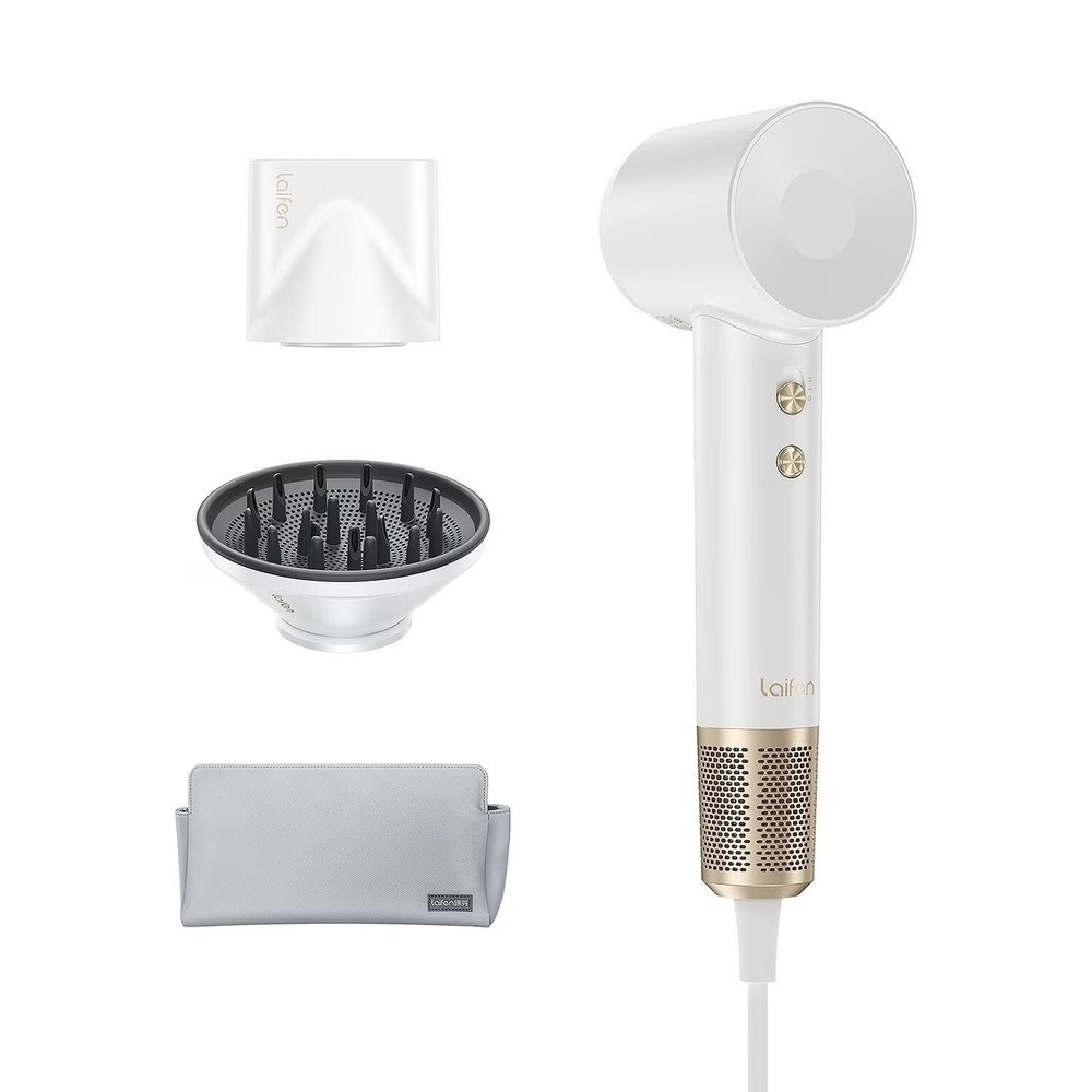 Laifen Swift Premium Hair Dryer - Golden White - NEW, open box